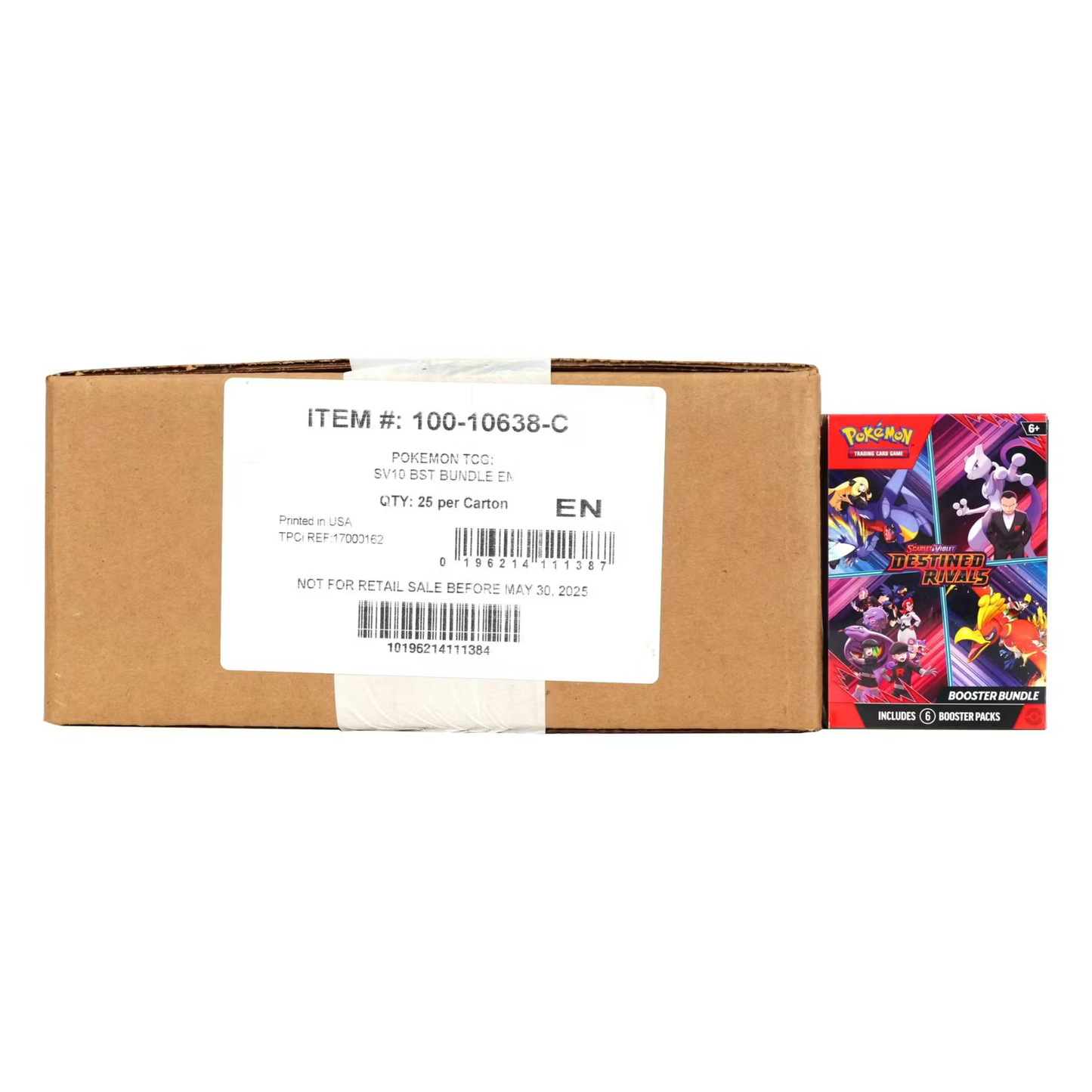 Pokémon Destined Rivals Booster Bundle Case - SV10: Destined Rivals (DRI)