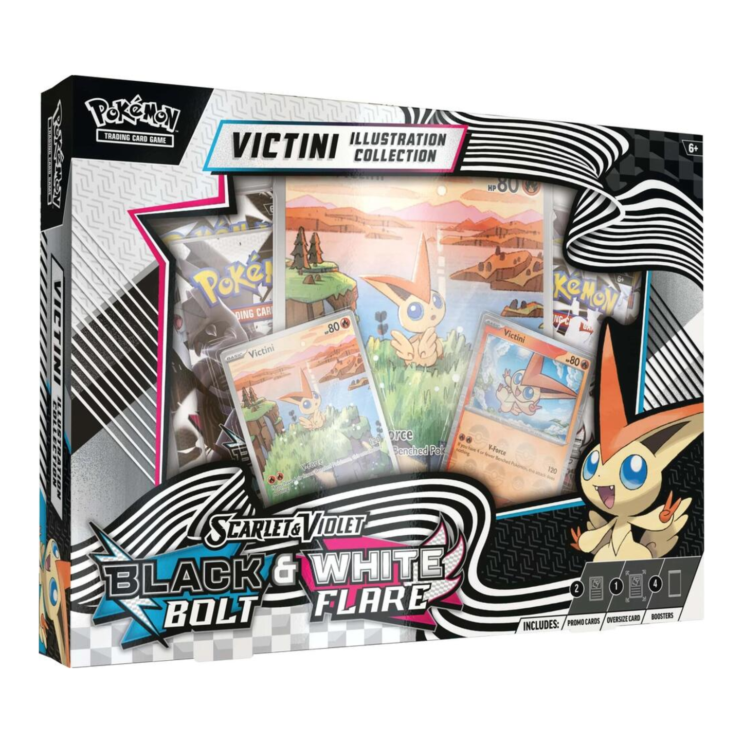 Pokémon Unova Victini Illustration Collection - SV: Black Bolt (BLK)