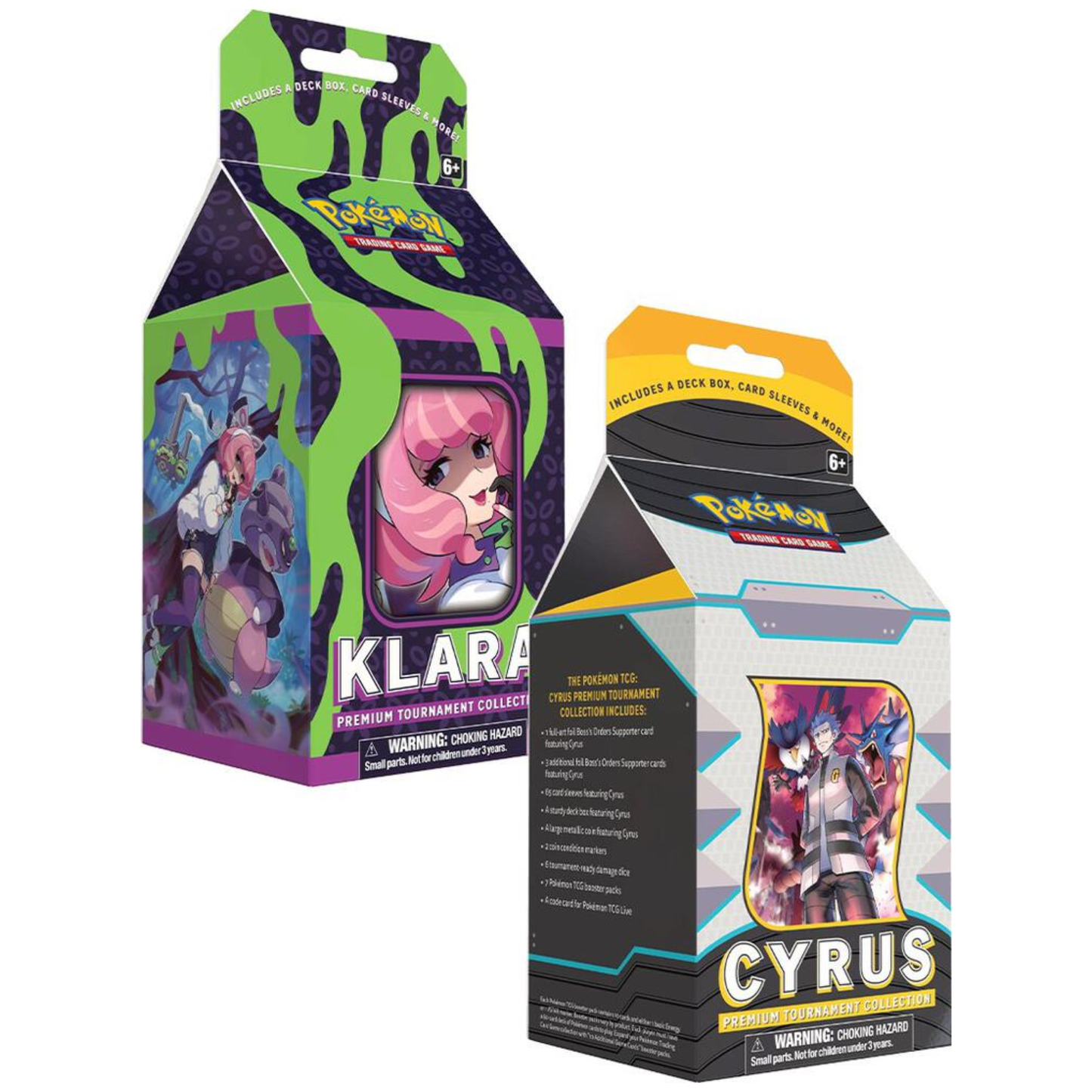 Pokémon Cyrus/Klara Premium Tournament Collection Box Set of 2
