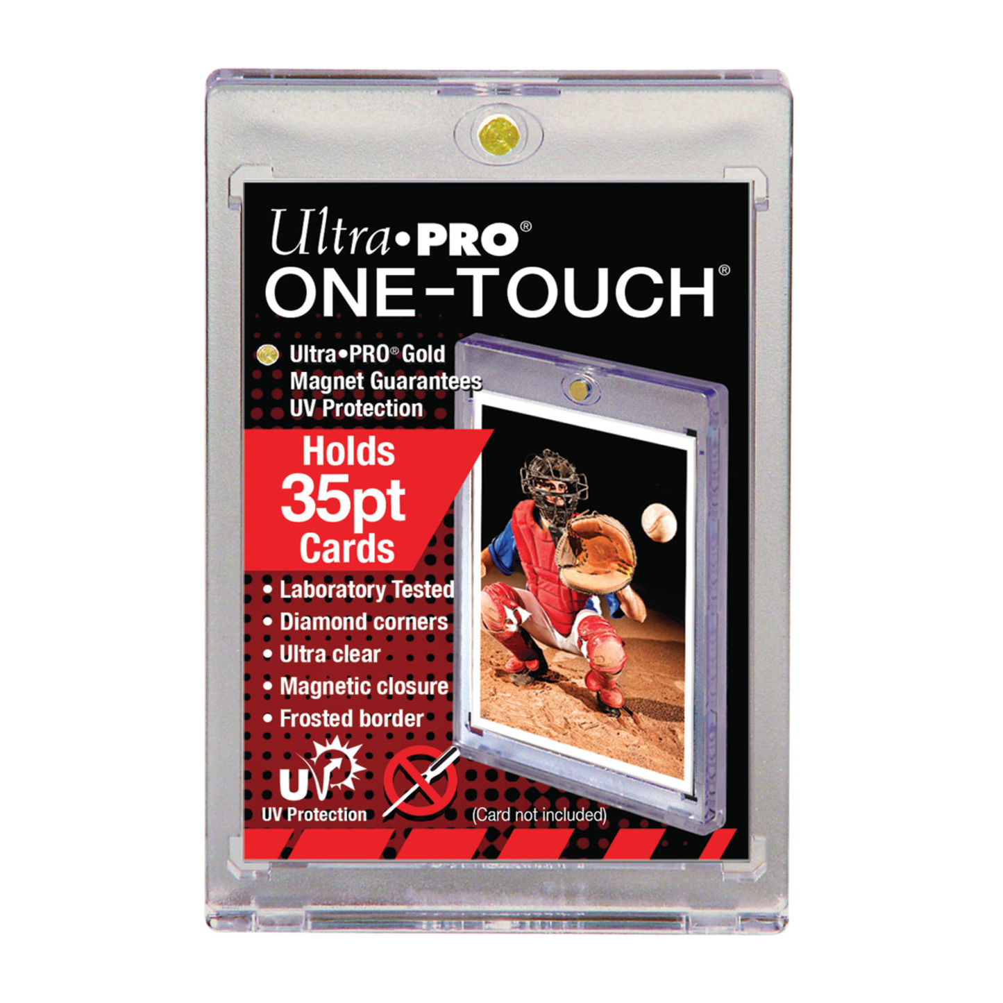 Ultra Pro 35 pt One-Touch Magnet Card Holder with UV Protection