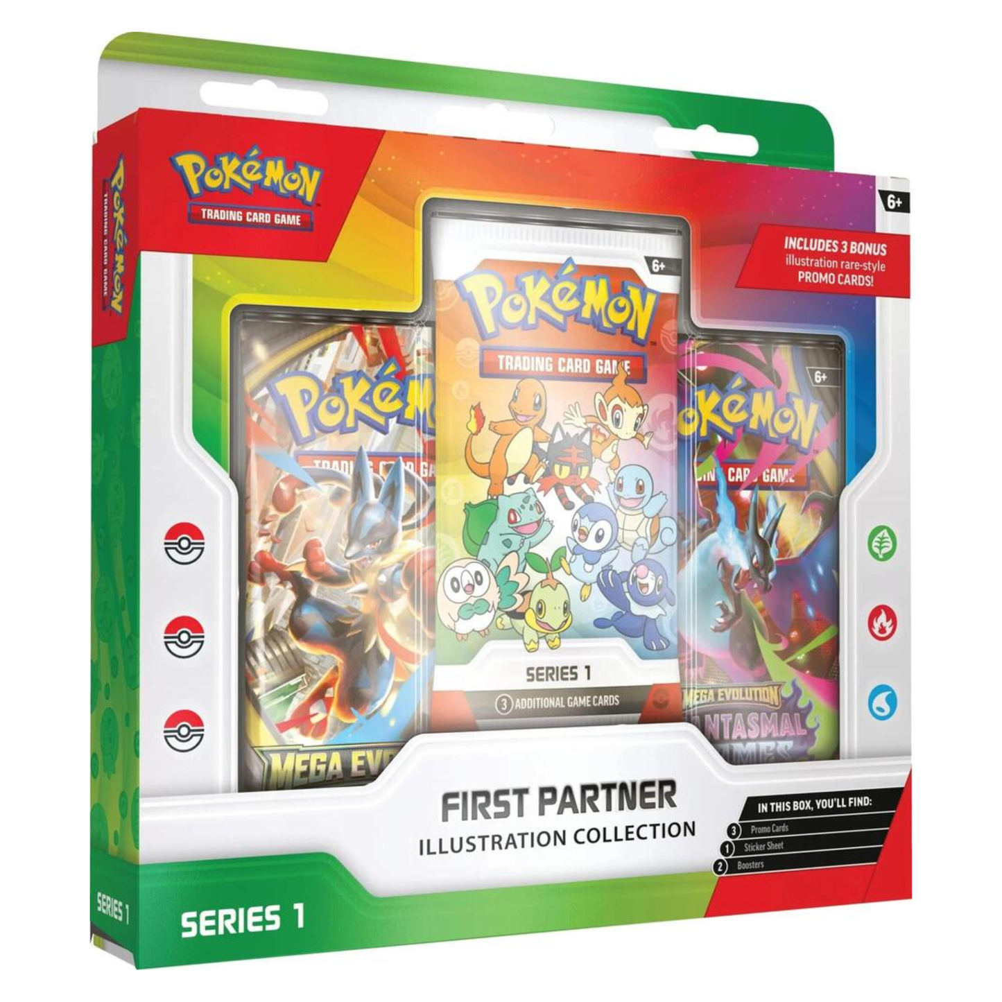 Pokémon First Partner Illustration Collection (Series 1) - First Partner Collection 2026
