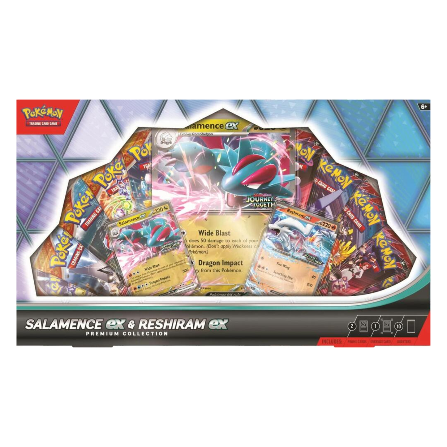 Pokémon Salamence ex & Reshiram ex Premium Collection
