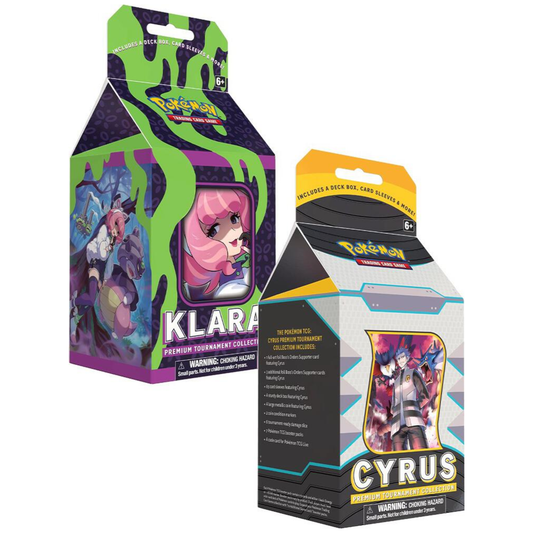Pokémon Cyrus/Klara Premium Tournament Collection Box Set of 2