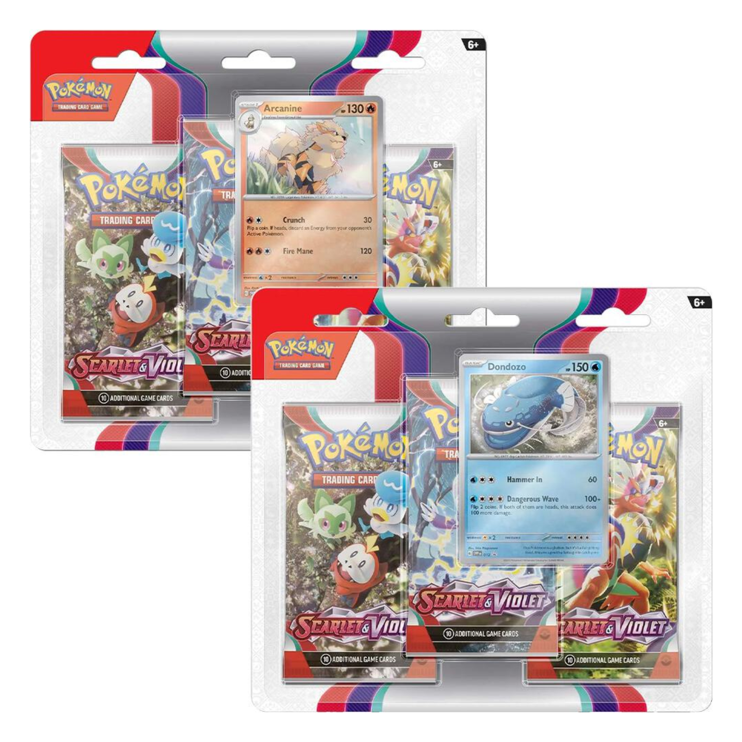 Pokemon Scarlet & Violet 3 Pack Blister [Set of 2] - SV01: Scarlet & Violet Base Set (SV1)