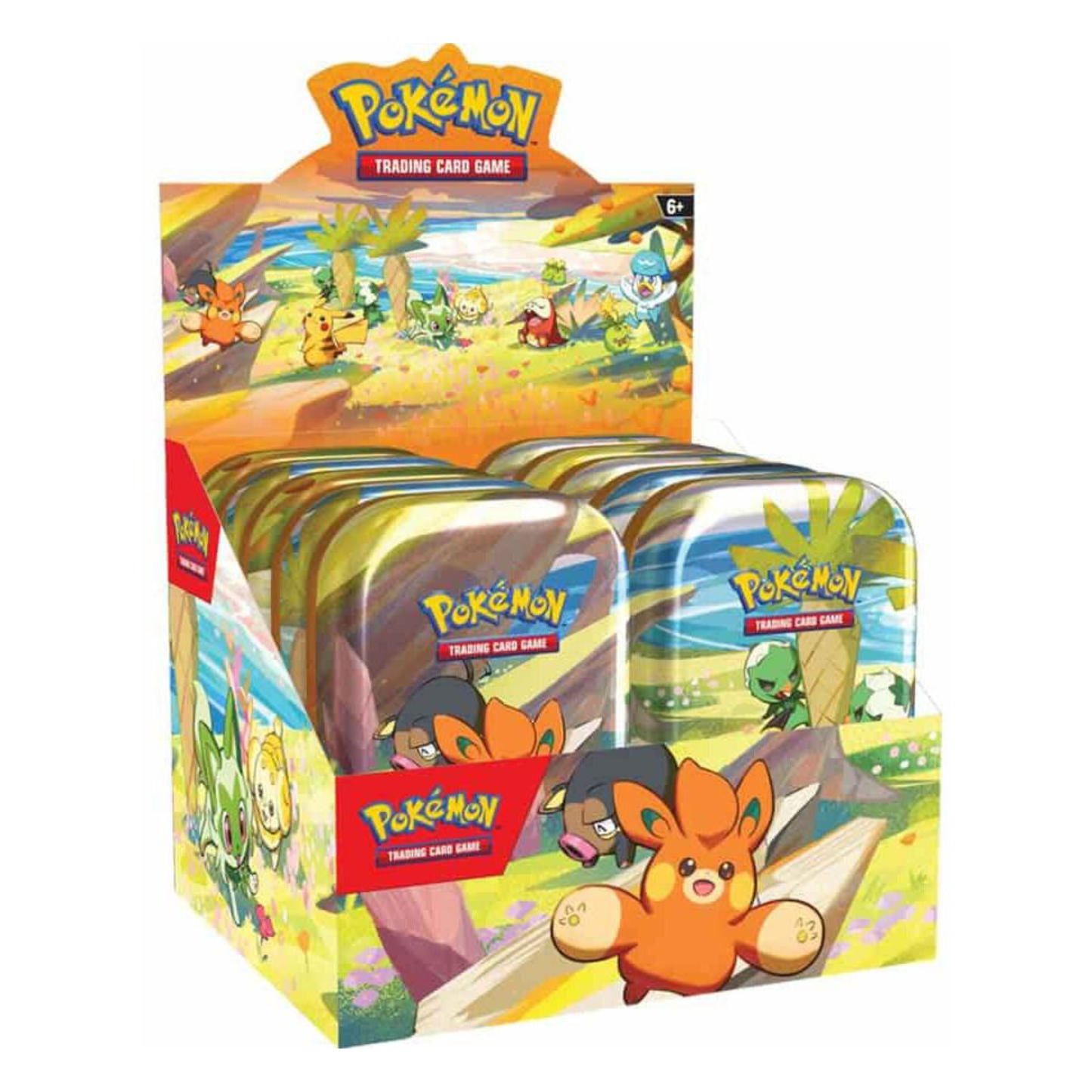 Pokemon Paldea Friends Mini Tin Display