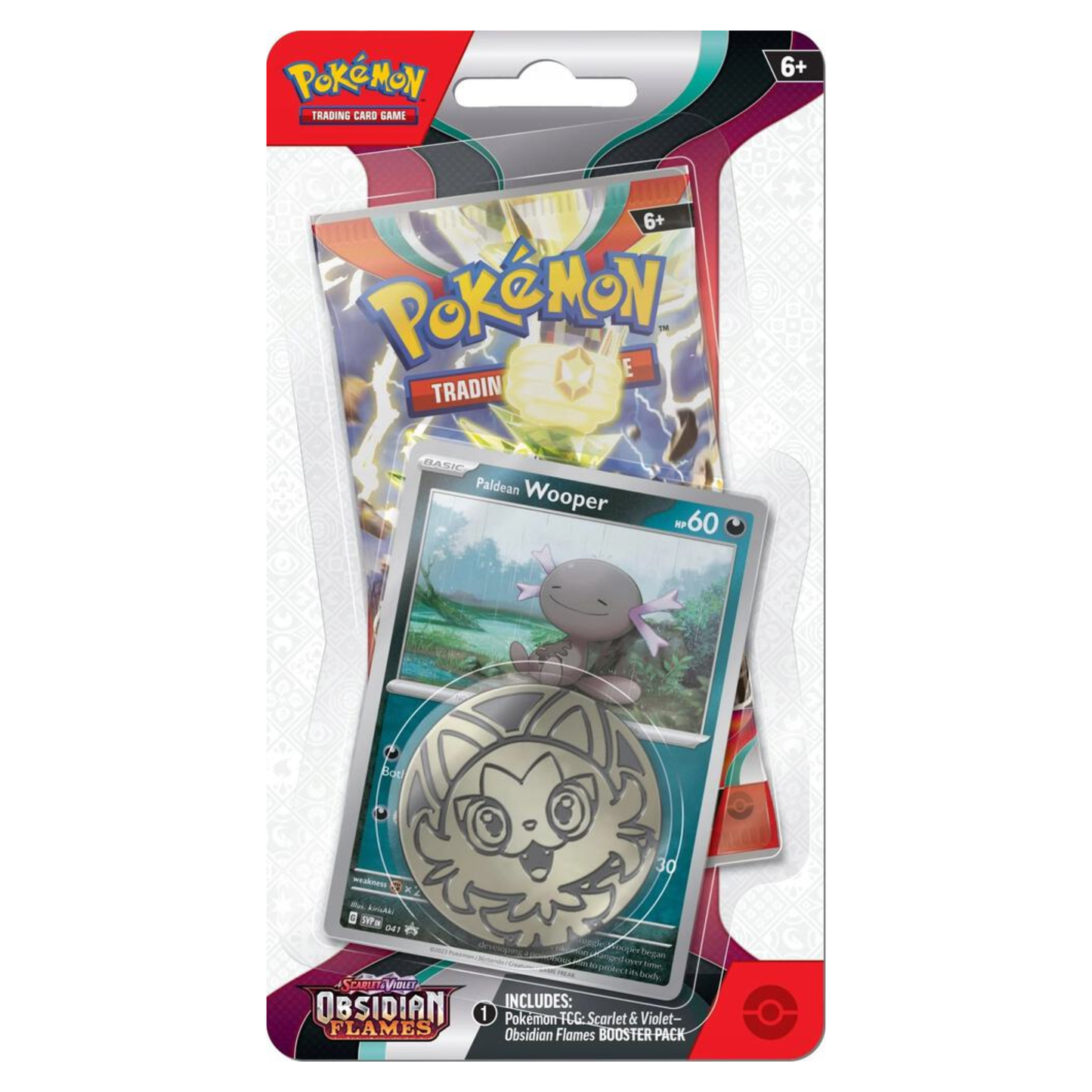 Pokemon Obsidian Flames Single Pack Blister [Random] - SV03: Obsidian Flames (OBF)
