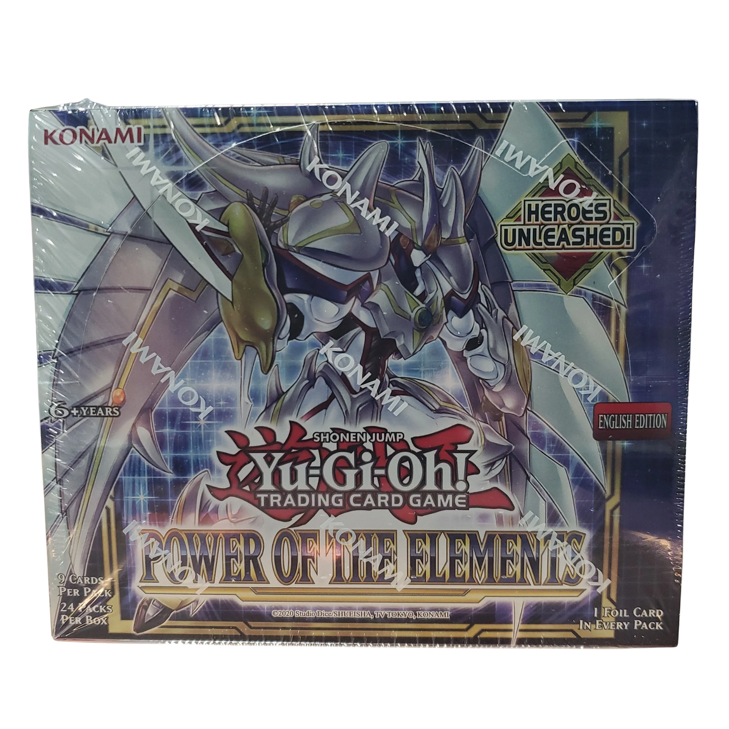 Yugioh Power of the Elements Booster Box [Unlimited Edition] - Power of the Elements (POTE)
