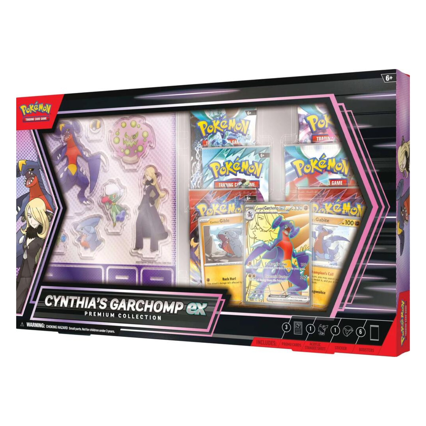 Pokémon Cynthia's Garchomp ex Premium Collection