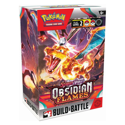 Pokémon Obsidian Flames Build & Battle Box - SV03: Obsidian Flames (OBF)