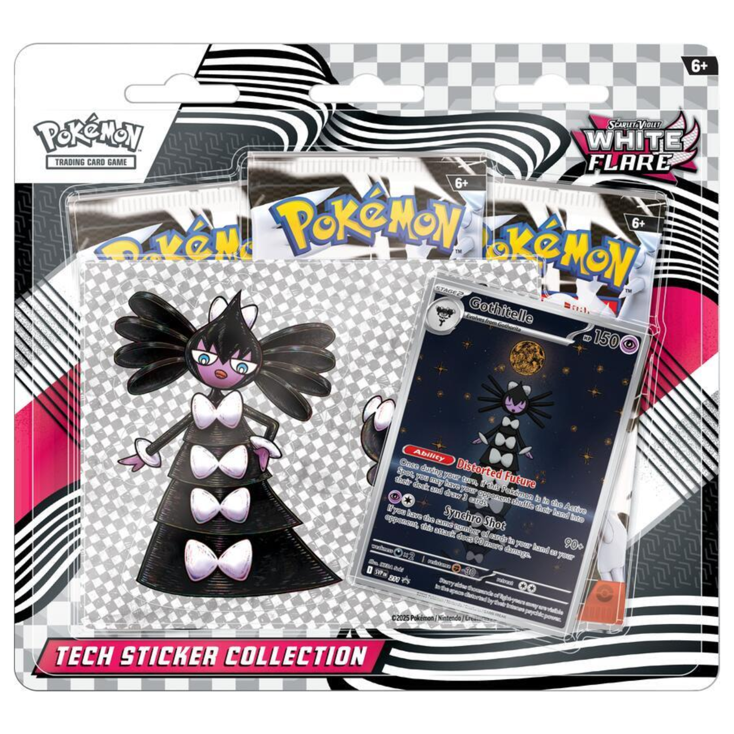 Pokémon White Flare Tech Sticker Collection - SV: White Flare (WHT)