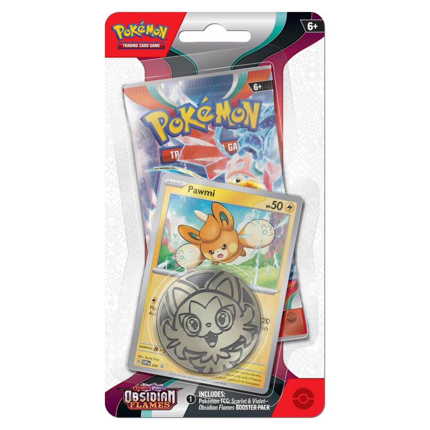 Pokemon Obsidian Flames Single Pack Blister [Random] - SV03: Obsidian Flames (OBF)