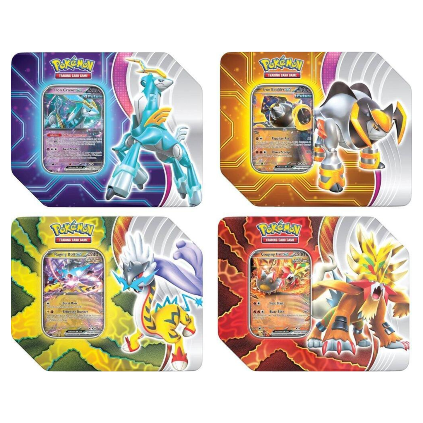 Pokémon Paradox Destinies Tin [Set of 4]