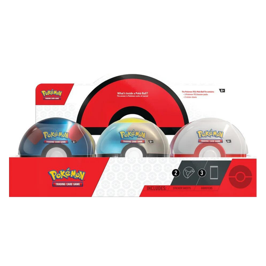Pokémon Poke Ball Tin Display (Q4 2024)